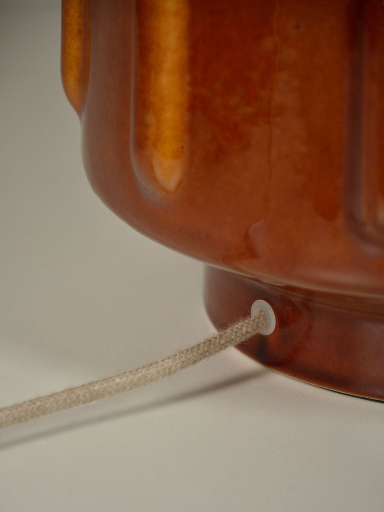 Ceramic and fabric lamp, Jimmy XL