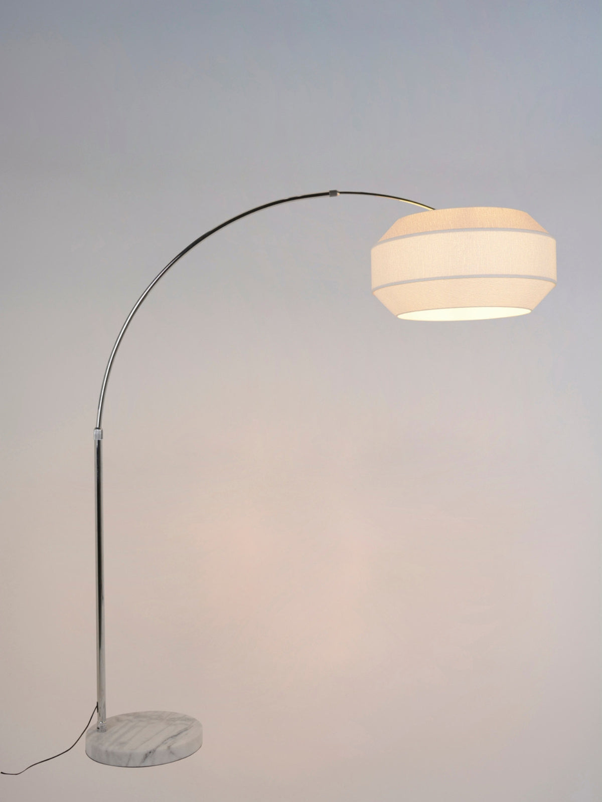 Lampadaire en tissu bouclette, Cosiness