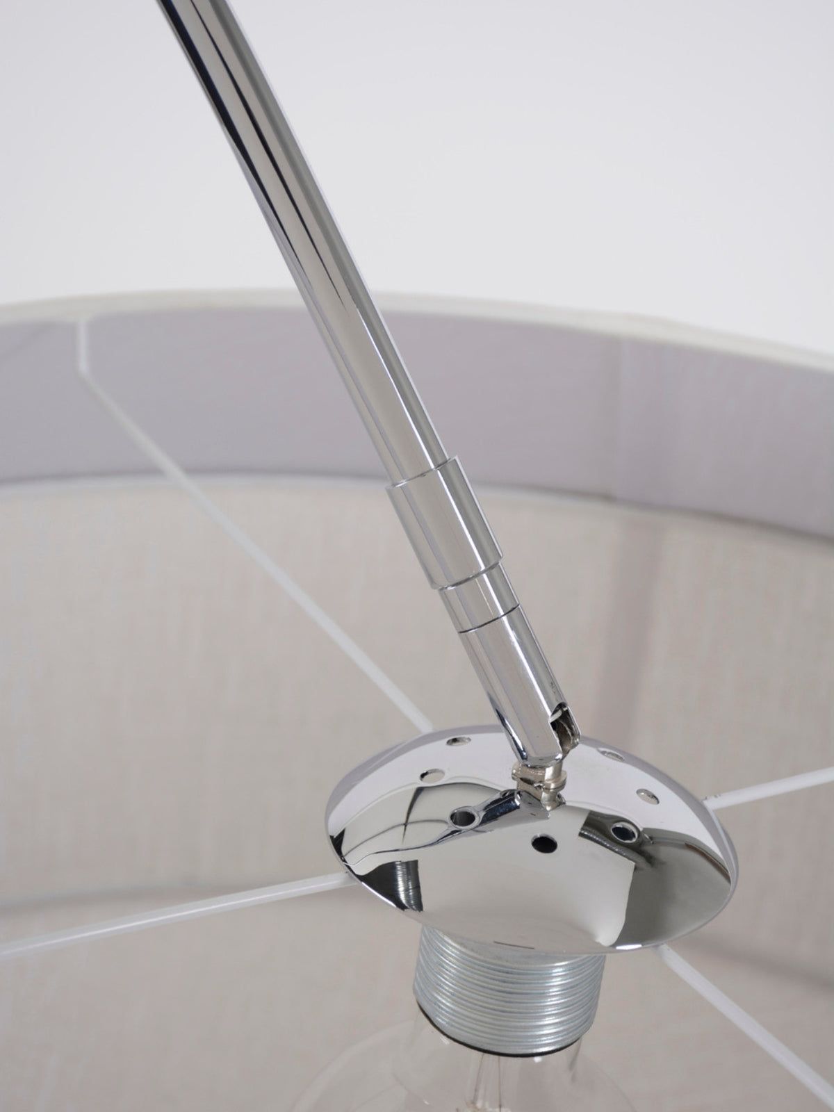 Lampadaire en tissu bouclette, Cosiness