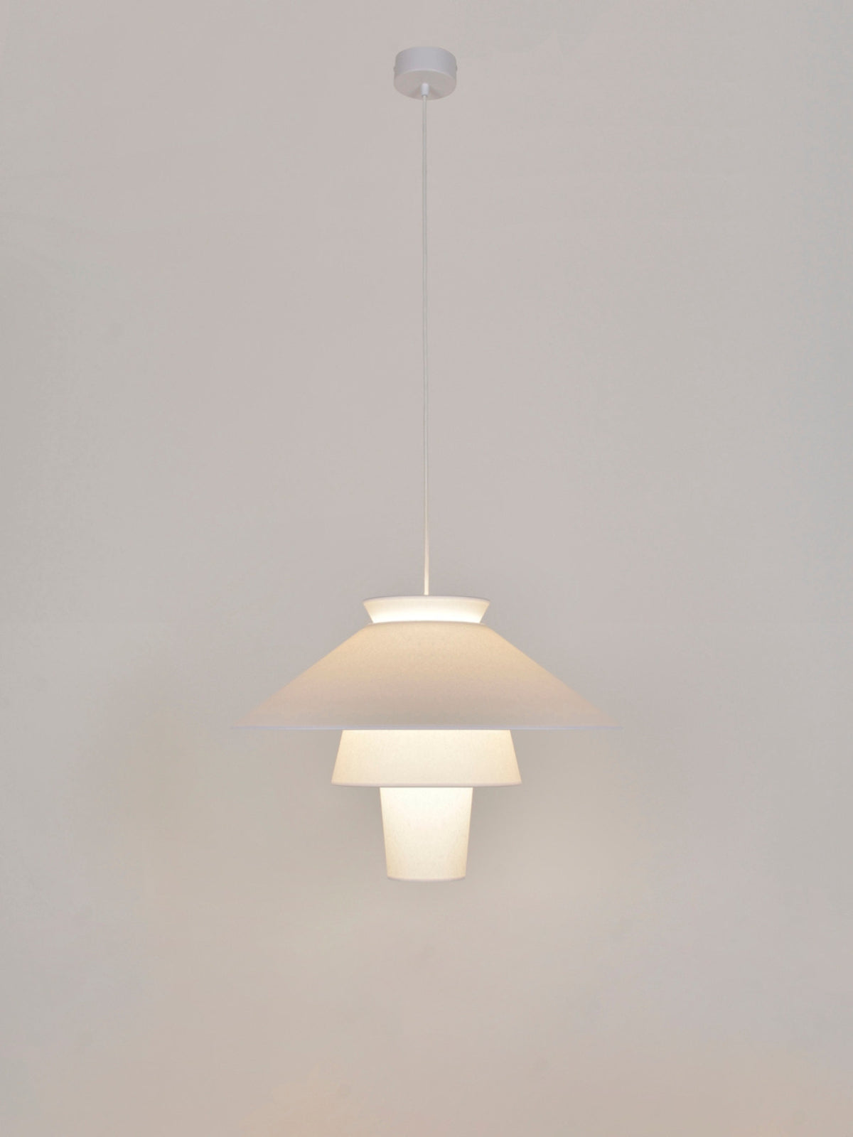 Suspension luminaire en papier murano, Ruche
