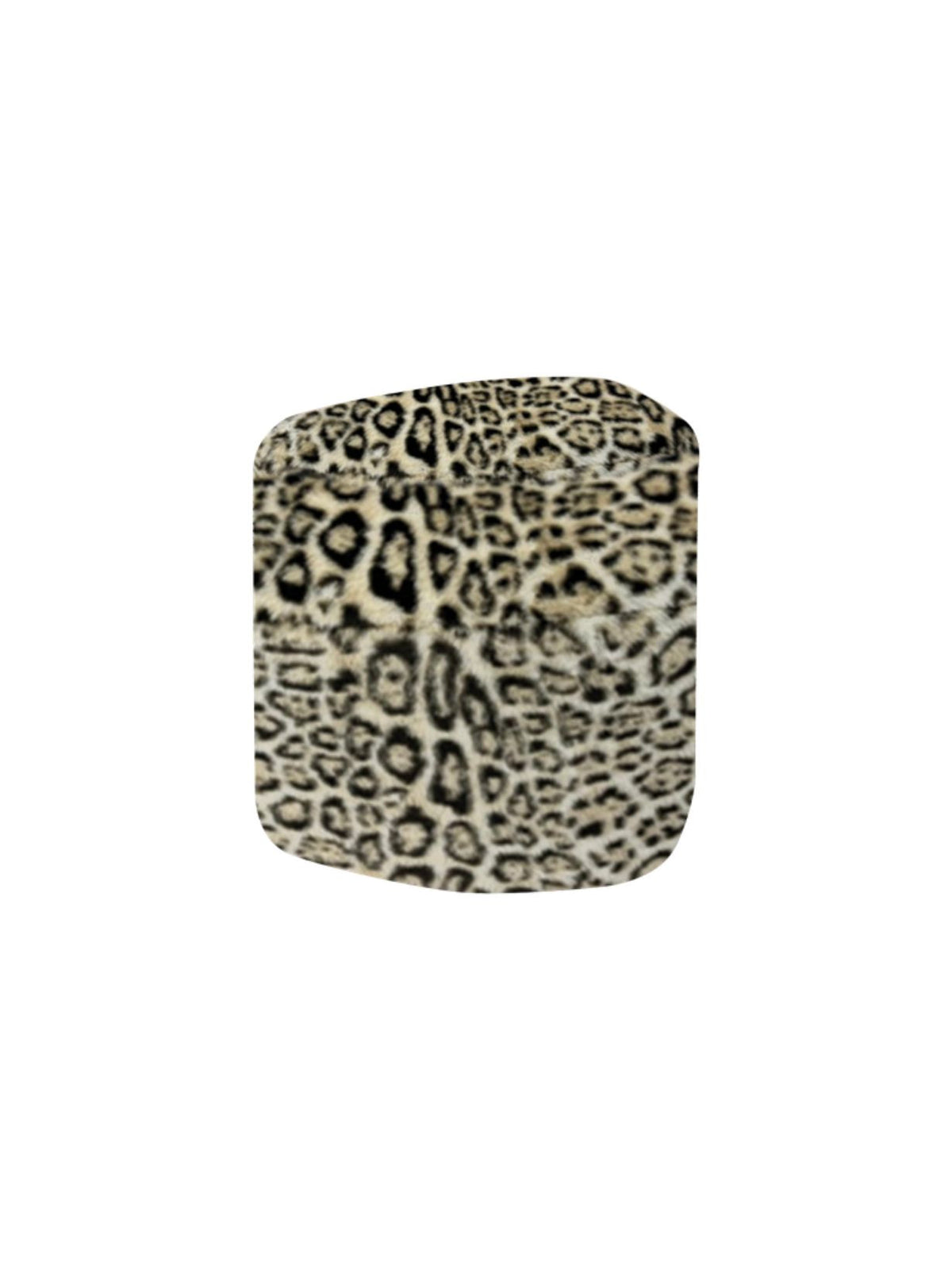 Pouf en tissu bouclette, Eve