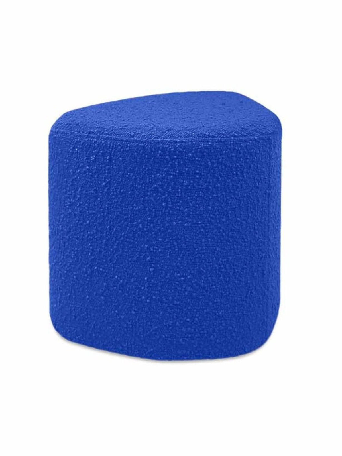 Pouf en tissu bouclette, Eve