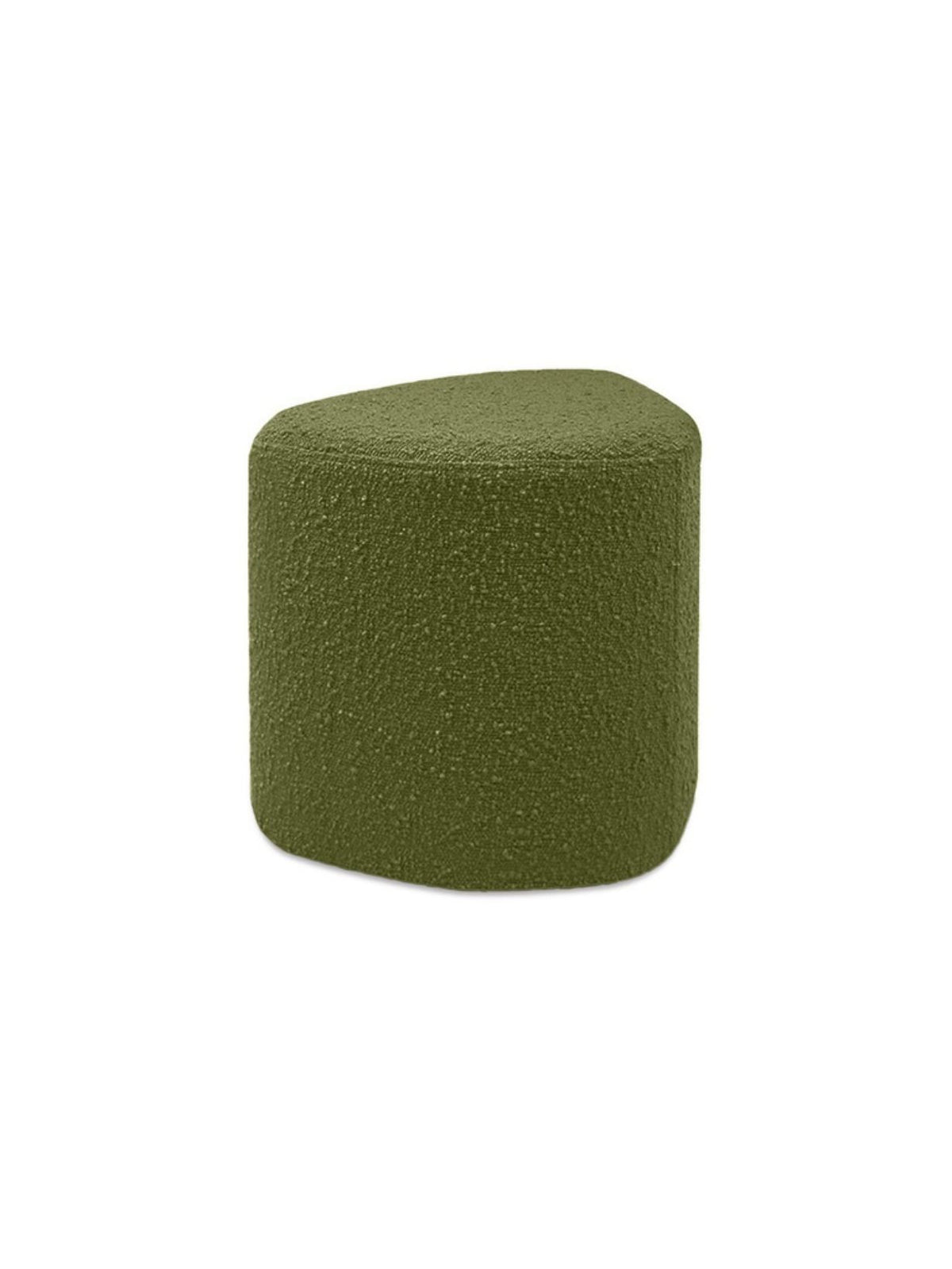Pouf en tissu bouclette, Eve