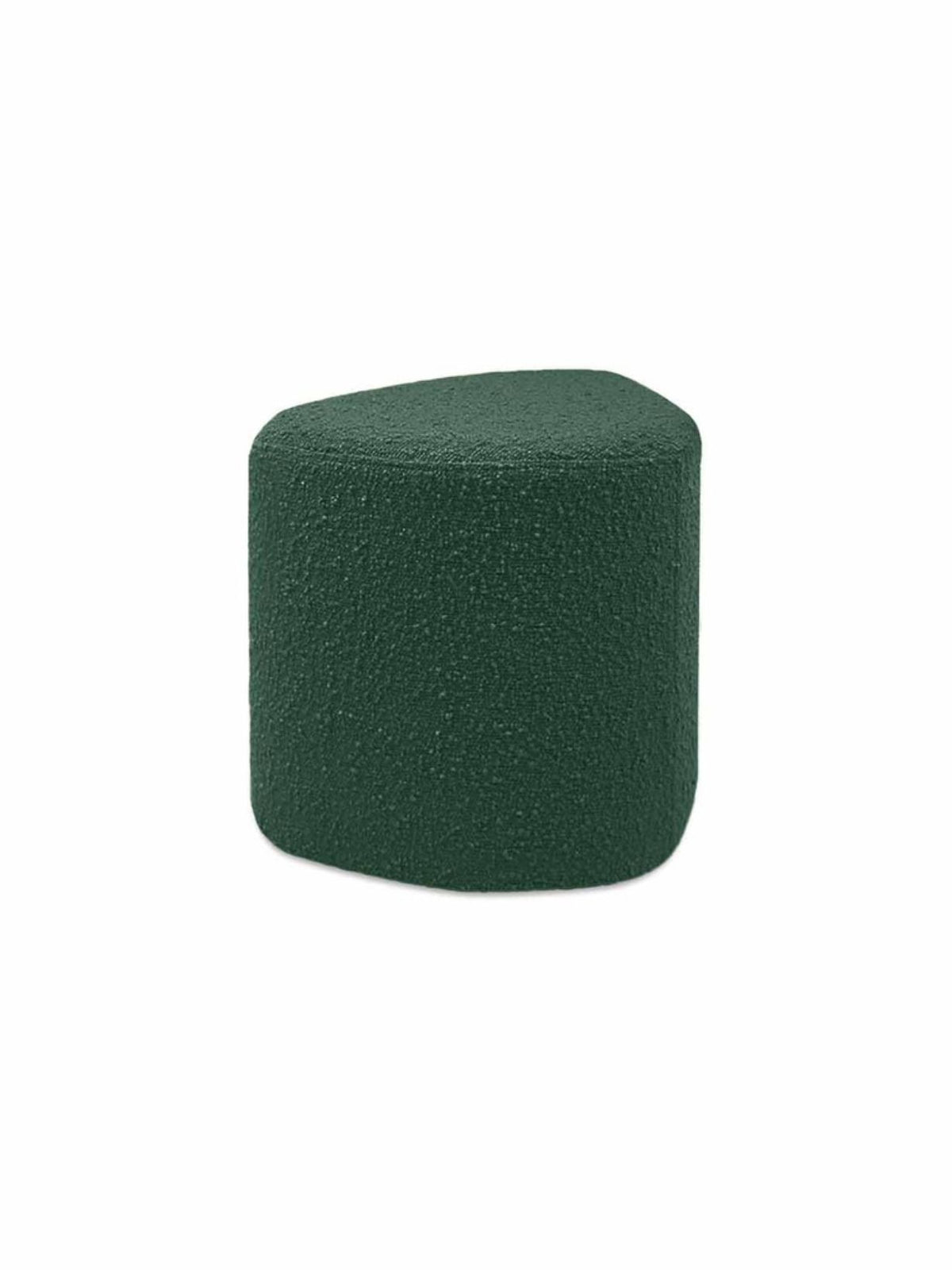 Pouf en tissu bouclette, Eve