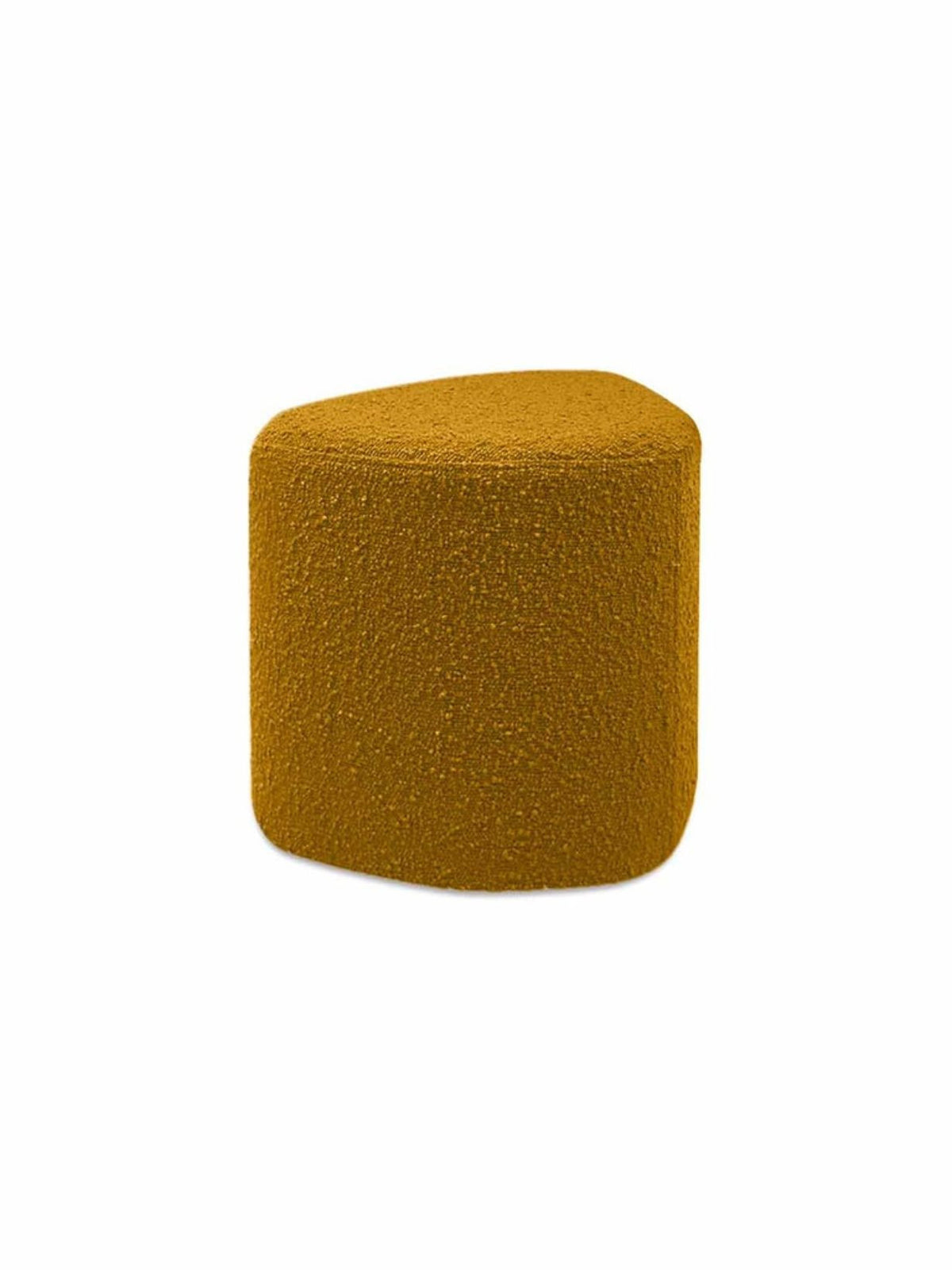 Pouf en tissu bouclette, Eve