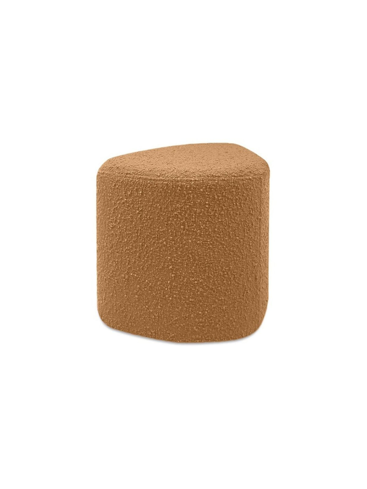 Pouf en tissu bouclette, Eve