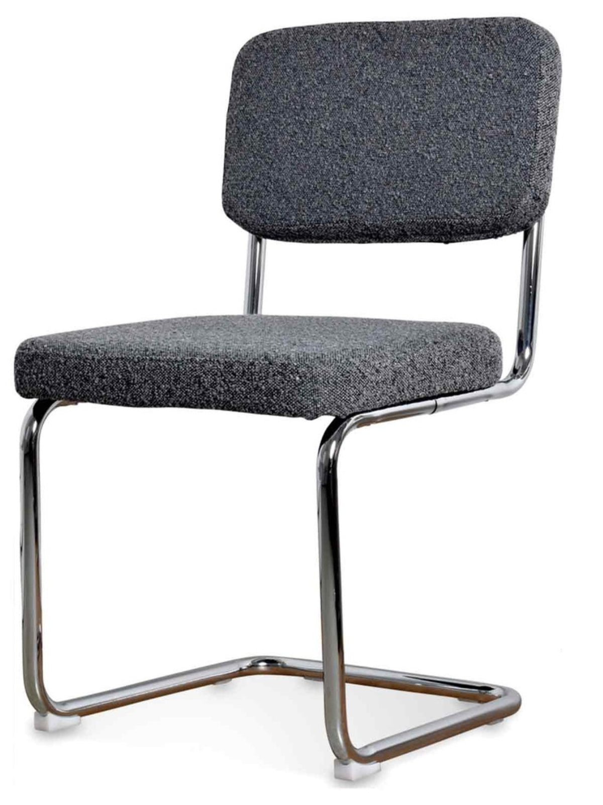 Chaise en tissu bouclette, Capsule