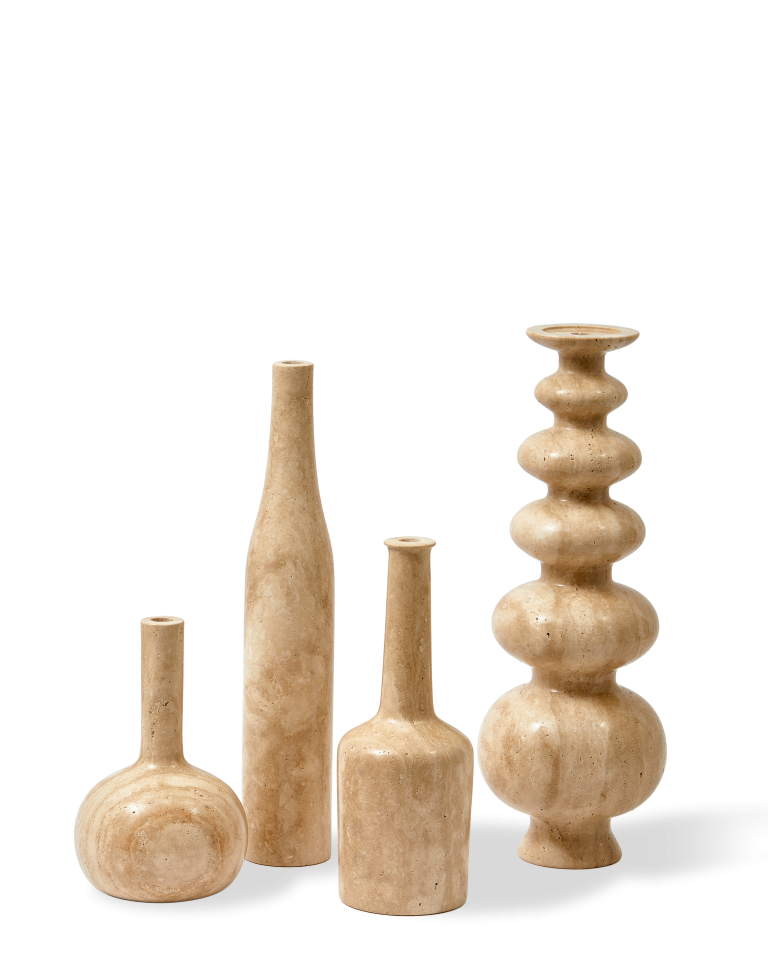 Bougeoir en marbre, Heritage Bottle Long