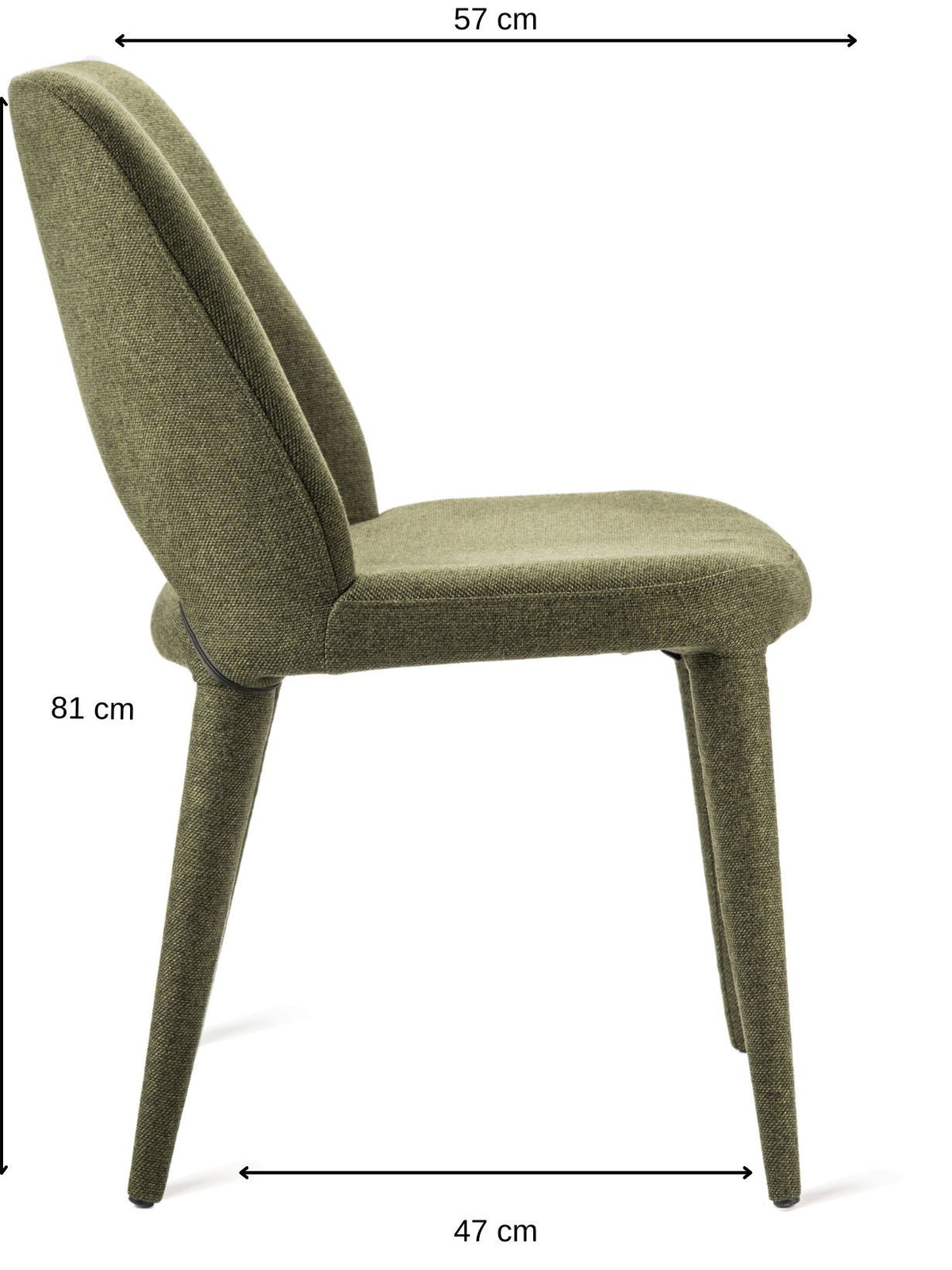 Chaise de table en tissu, Holy