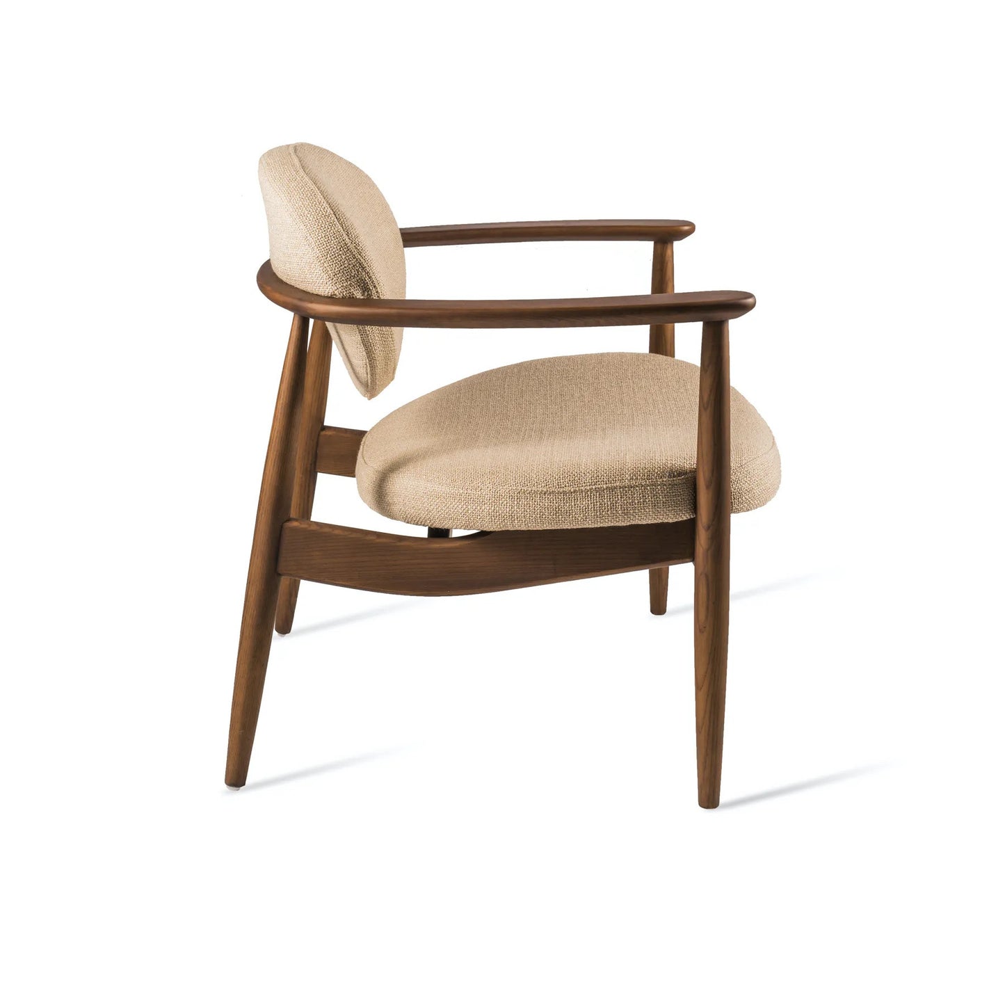 Fauteuil en bois de frêne, Roundy