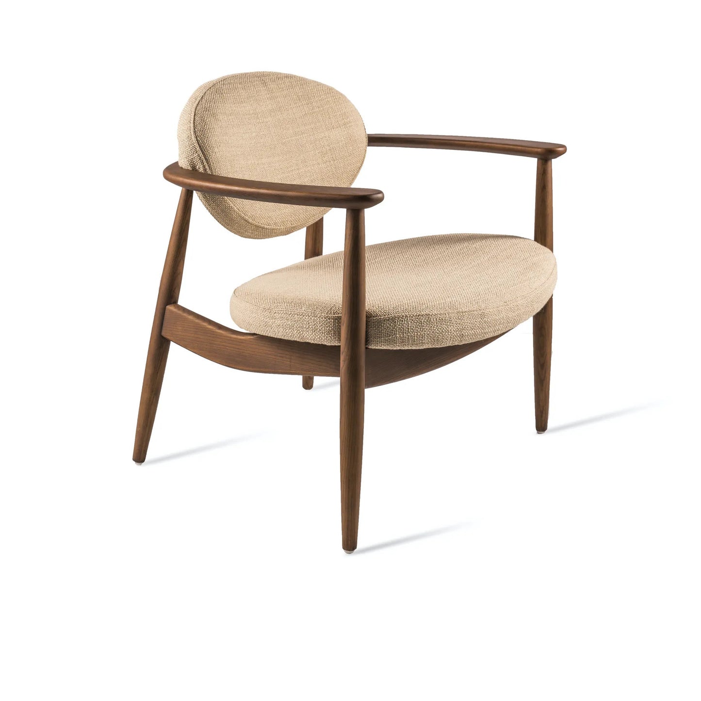 Fauteuil en bois de frêne, Roundy