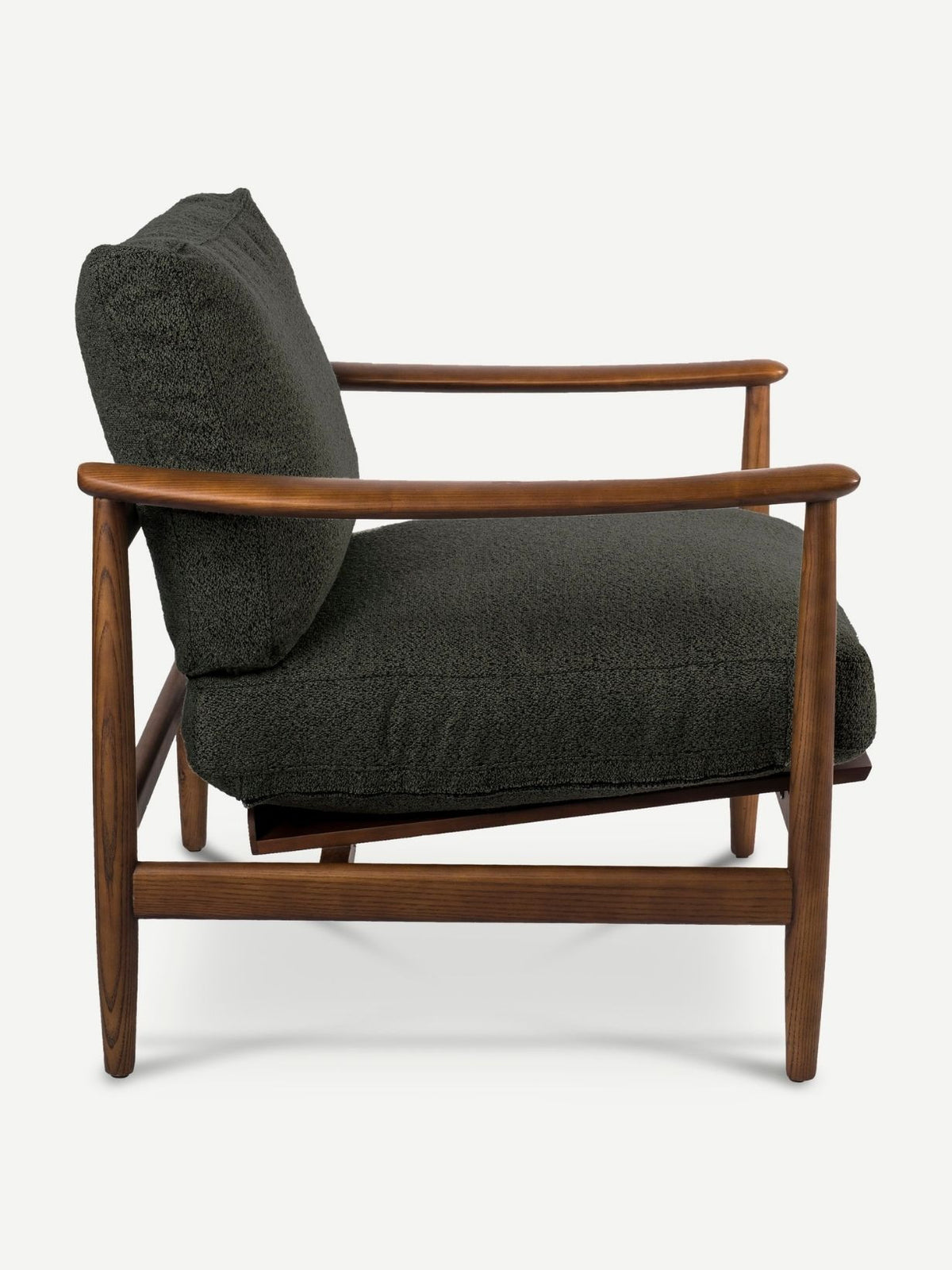 Fauteuil en frêne foncé, Todd