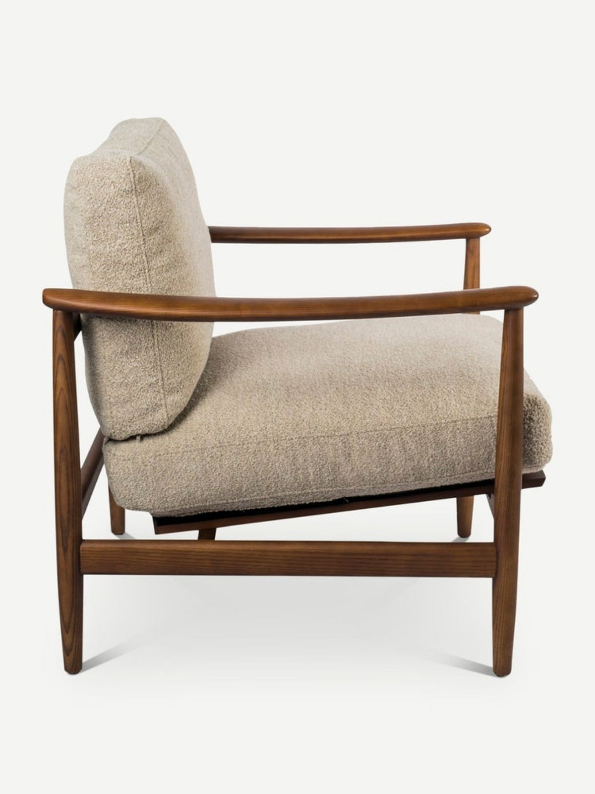 Fauteuil en frêne foncé, Todd