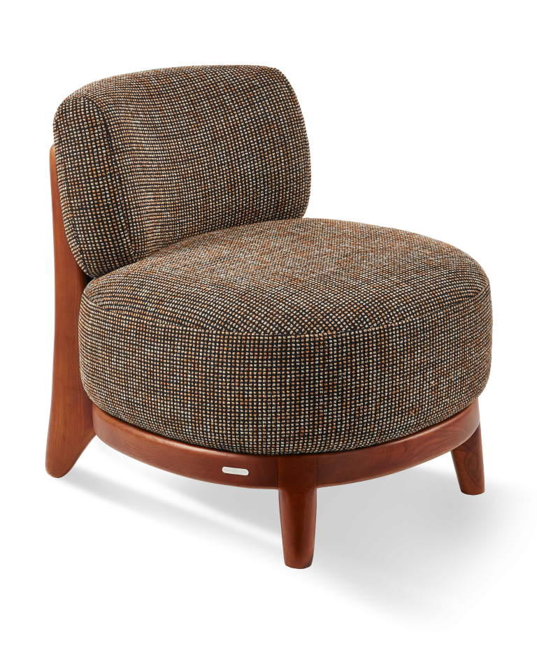 Fauteuil Fizz Speckled Marron