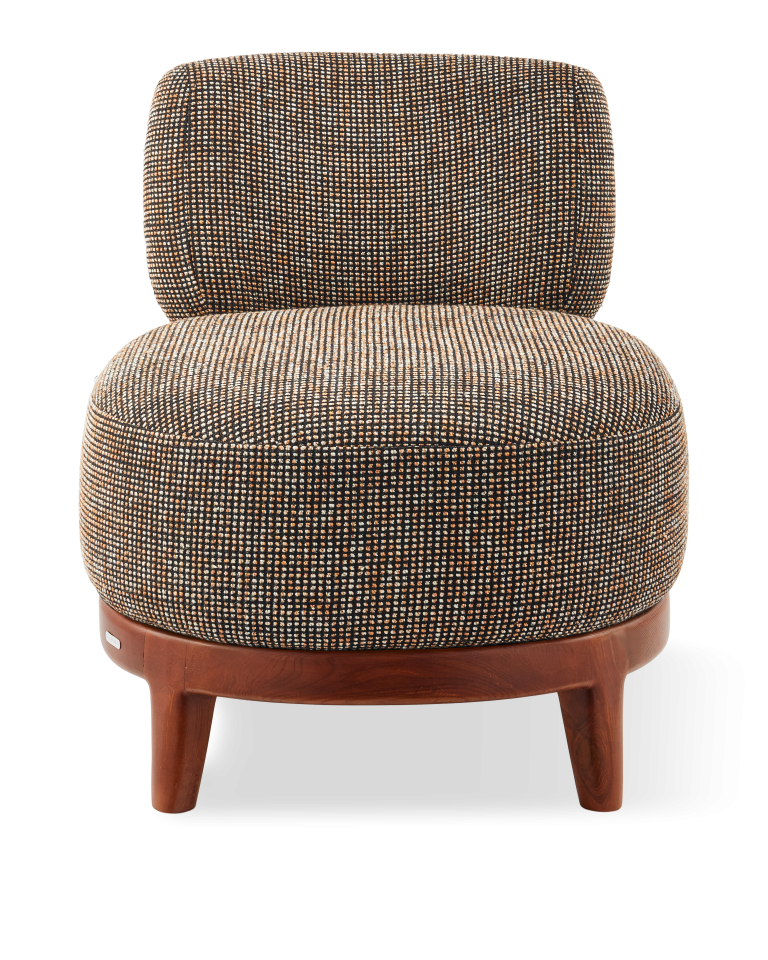 Fauteuil Fizz Speckled Marron