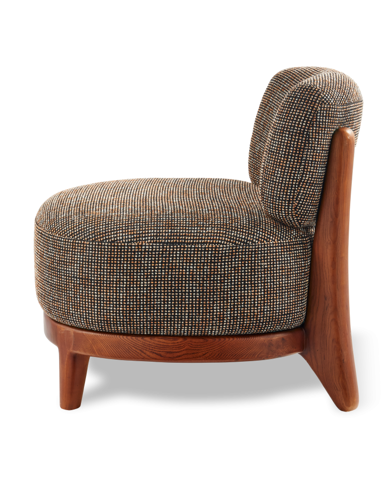 Fauteuil Fizz Speckled Marron