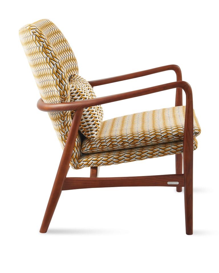 Fauteuil Geo Peggy Ocre