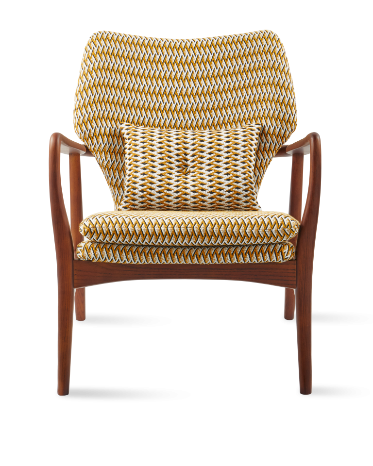 Fauteuil Geo Peggy Ocre