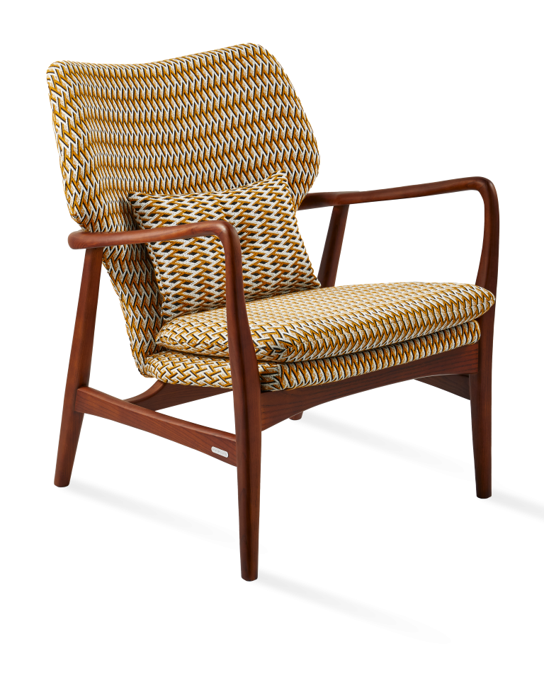 Fauteuil Geo Peggy Ocre