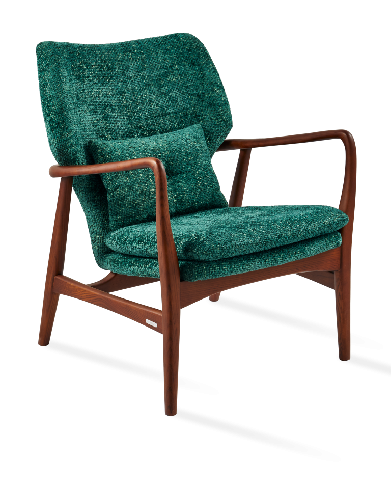 Fauteuil Peggy Greenish Vert Foncé