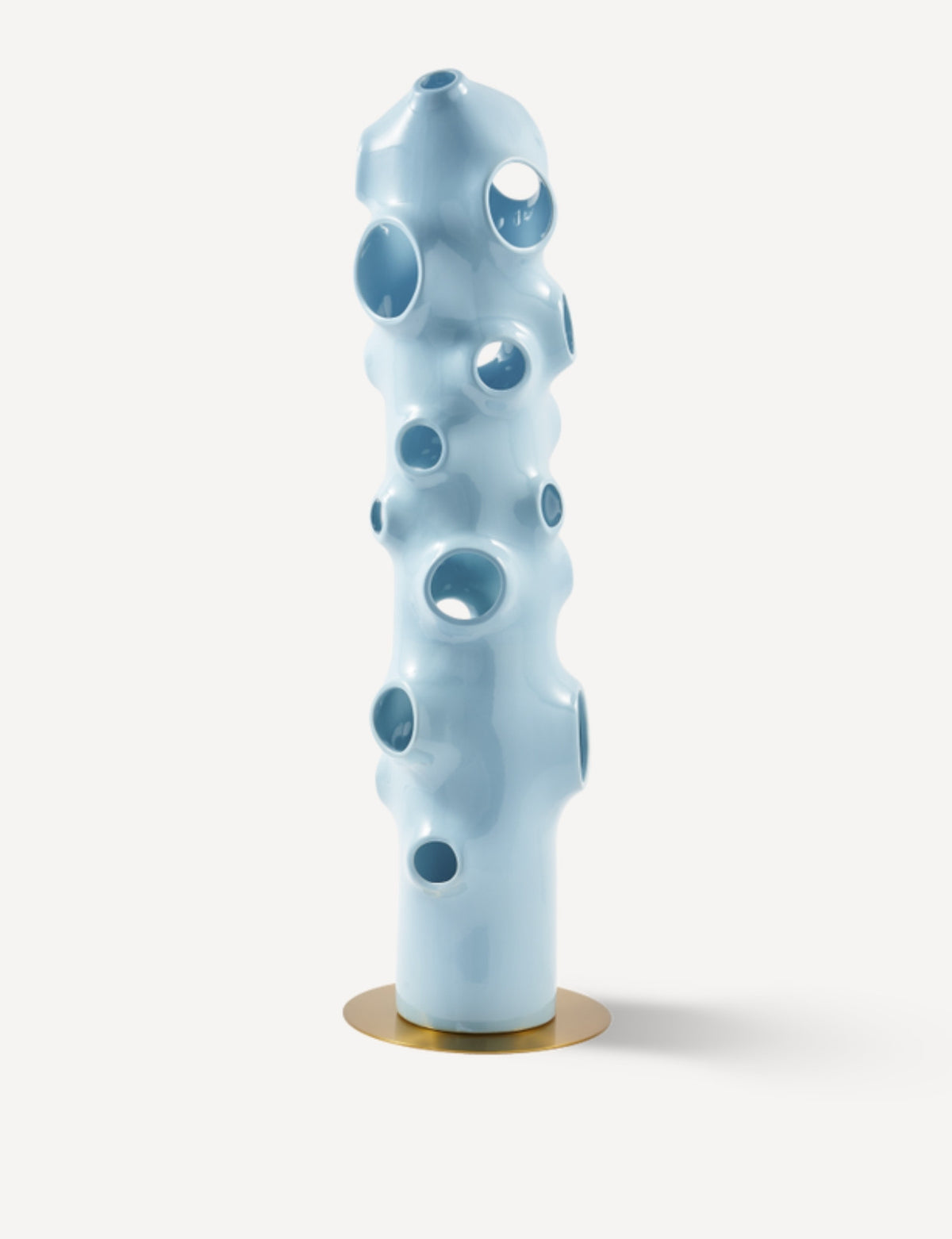 Lampadaire en céramique, Bulle