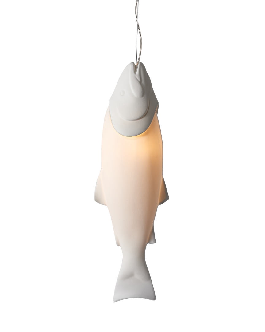 Suspension en porcelaine, Mykiss