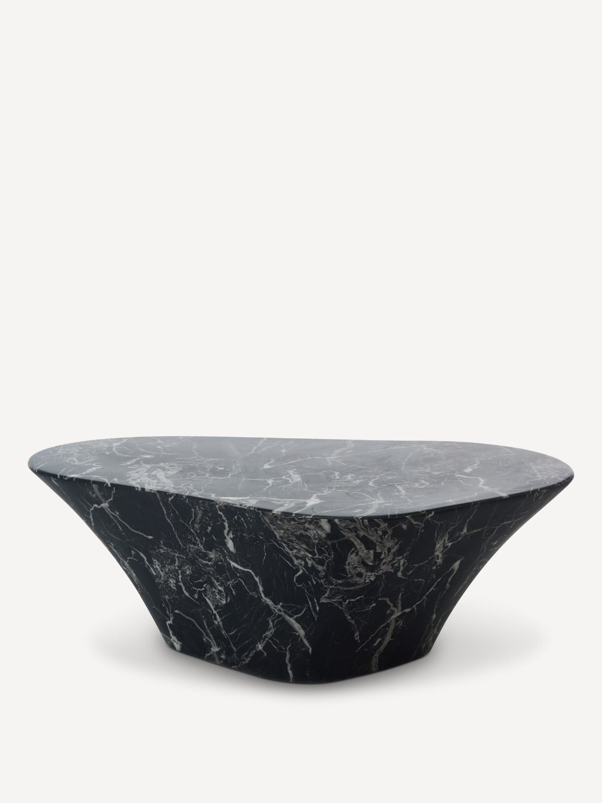 Table Basse Ovale aspect Marbre