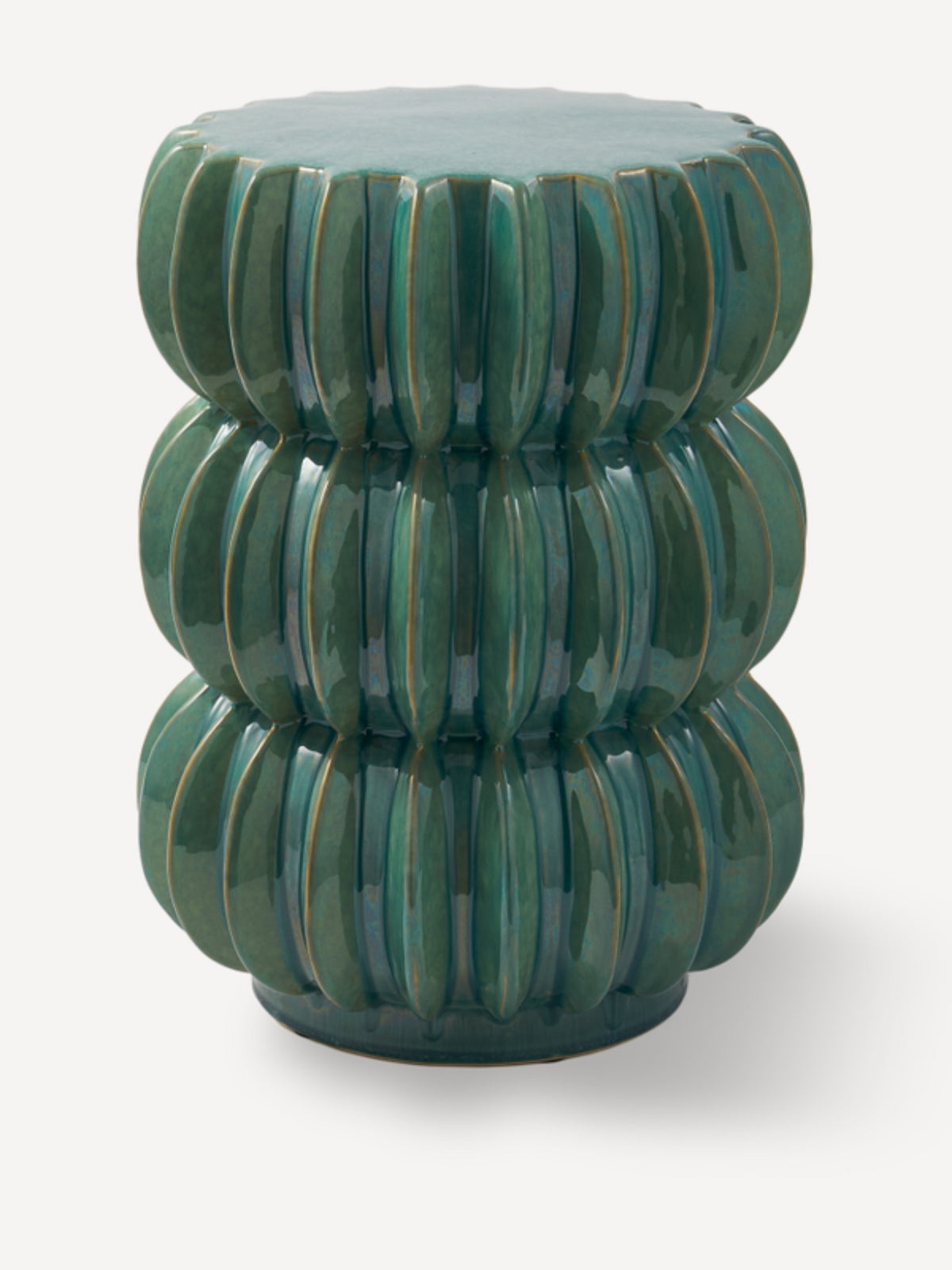 Table d'appoint en céramique, Citrouille