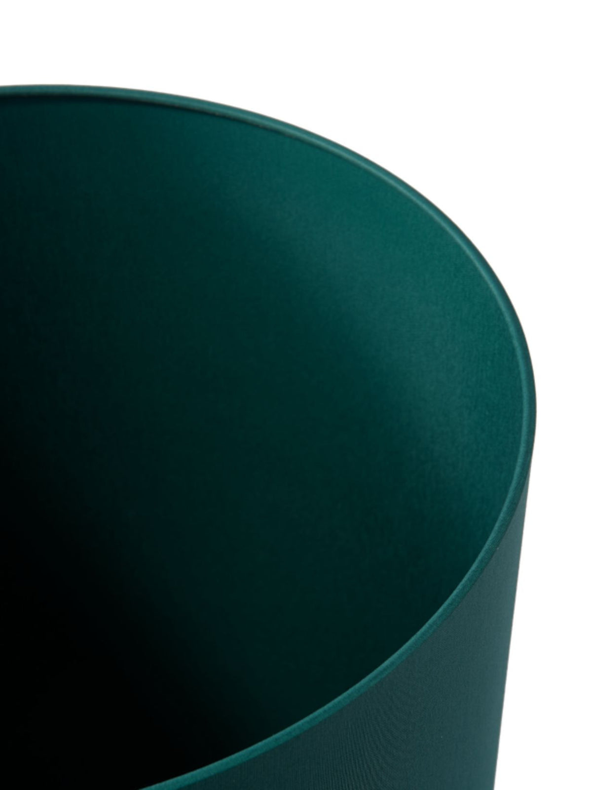 Grande lampe avec pied rose et abat-jour vert, Twister Ø35cm