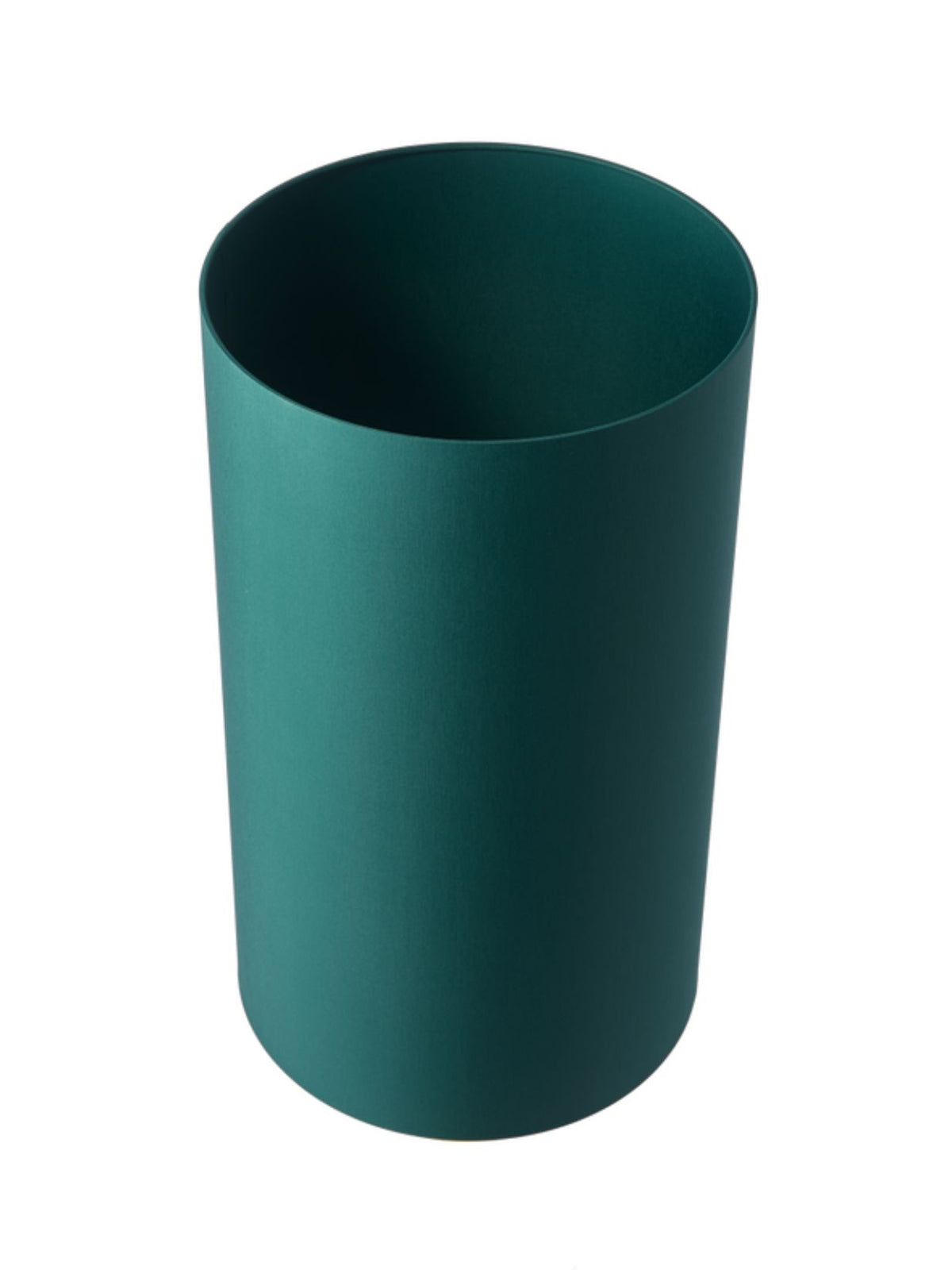 Grande lampe avec pied rose et abat-jour vert, Twister Ø35cm