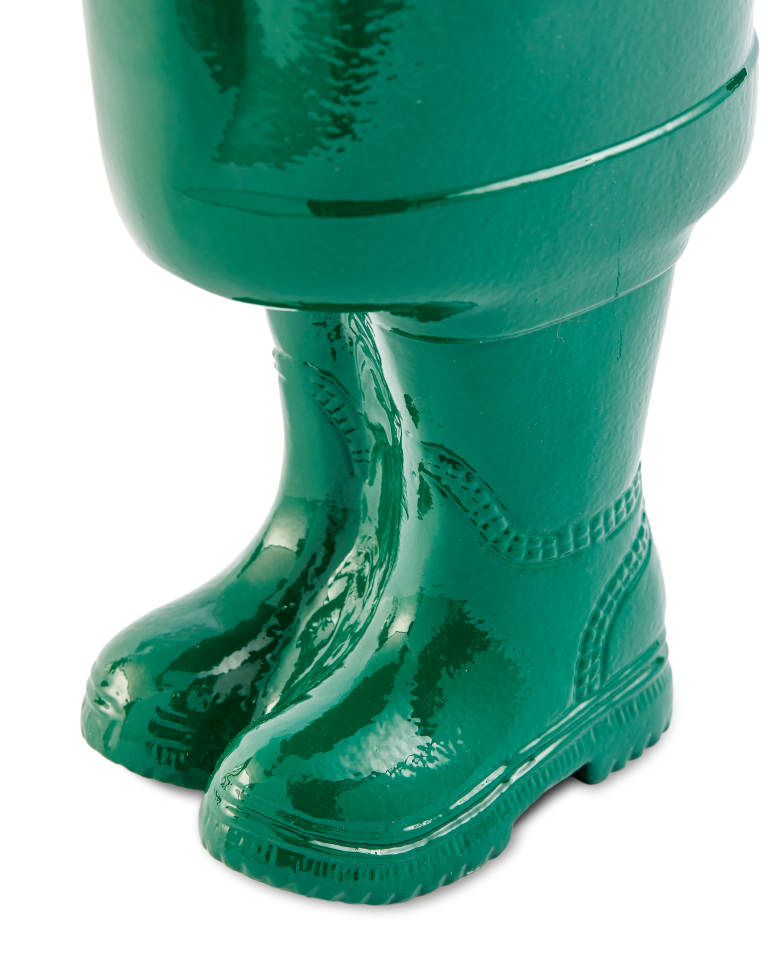Vase arrosoir en aluminium recyclé, Walking Watering Object