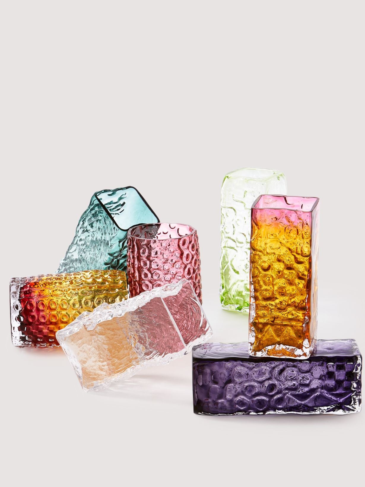 Vase carré en relief, Swing