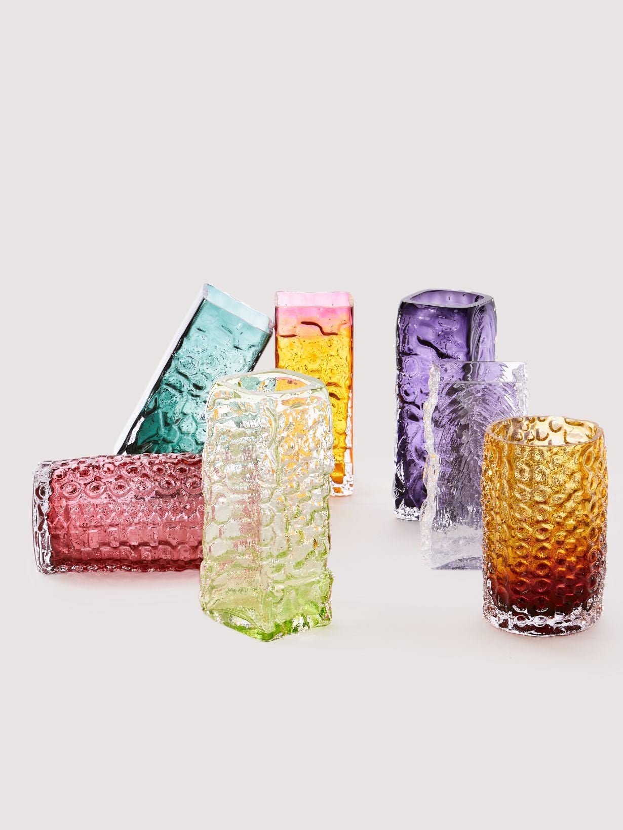 Vase carré en relief, Swing