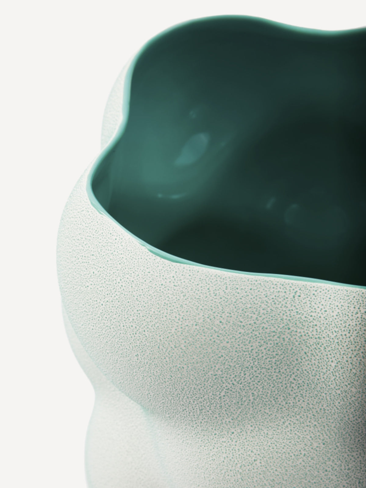 Vase en faïence, Raisin - S