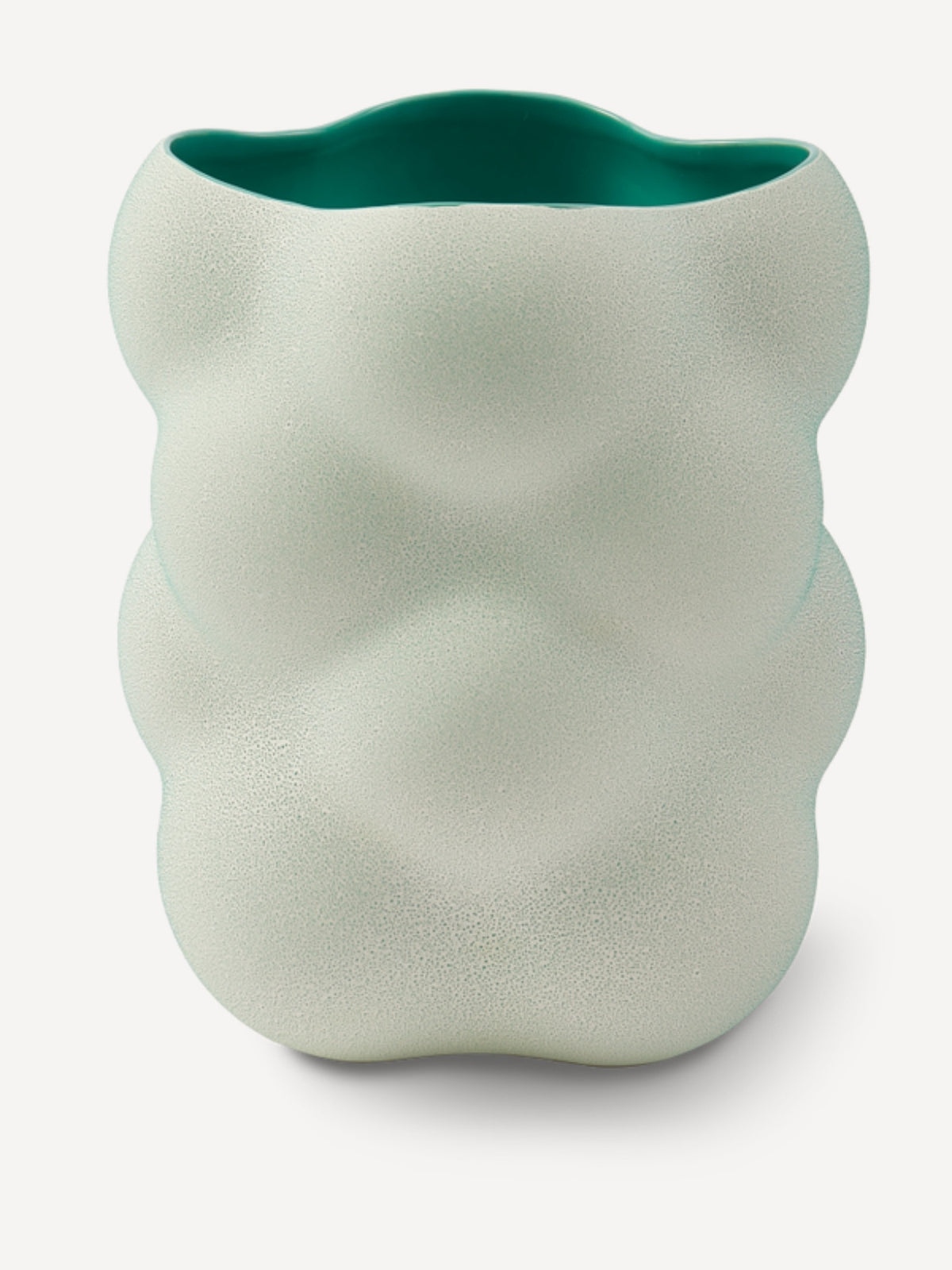 Vase en faïence, Raisin - S