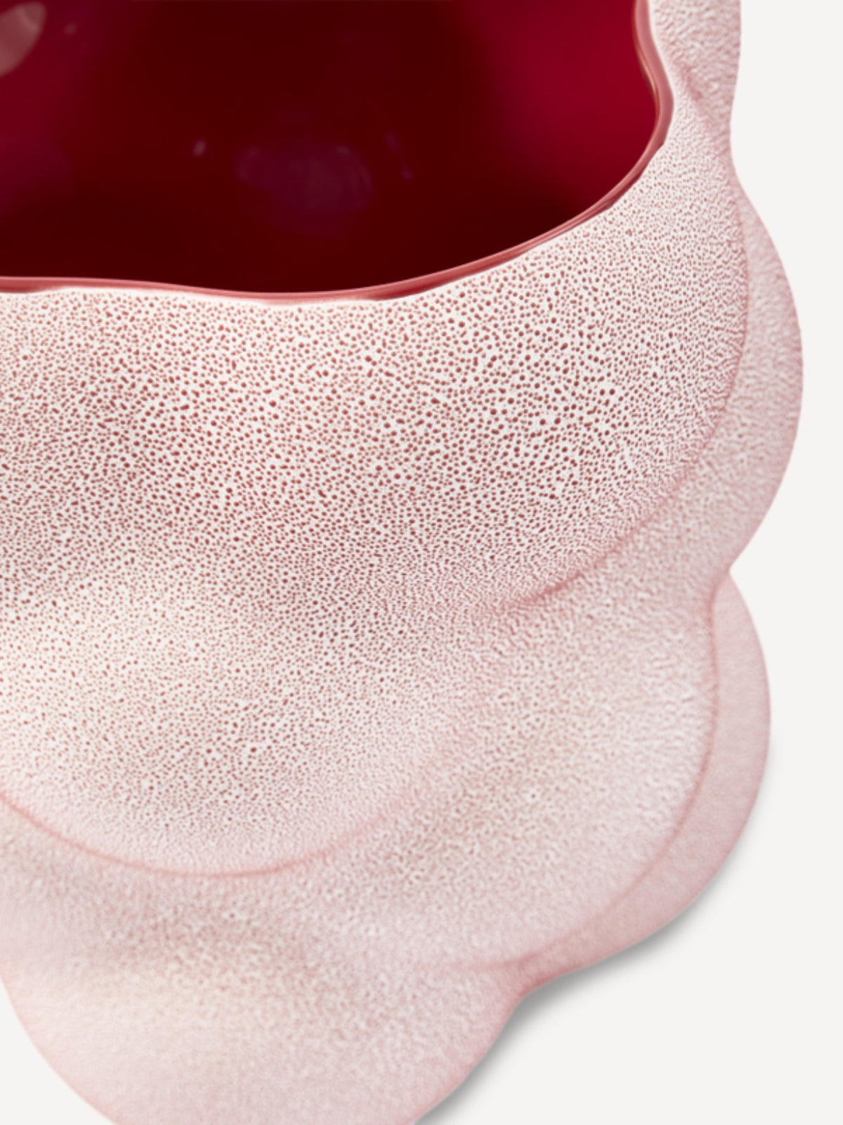 Vase en faïence, Raisin - S