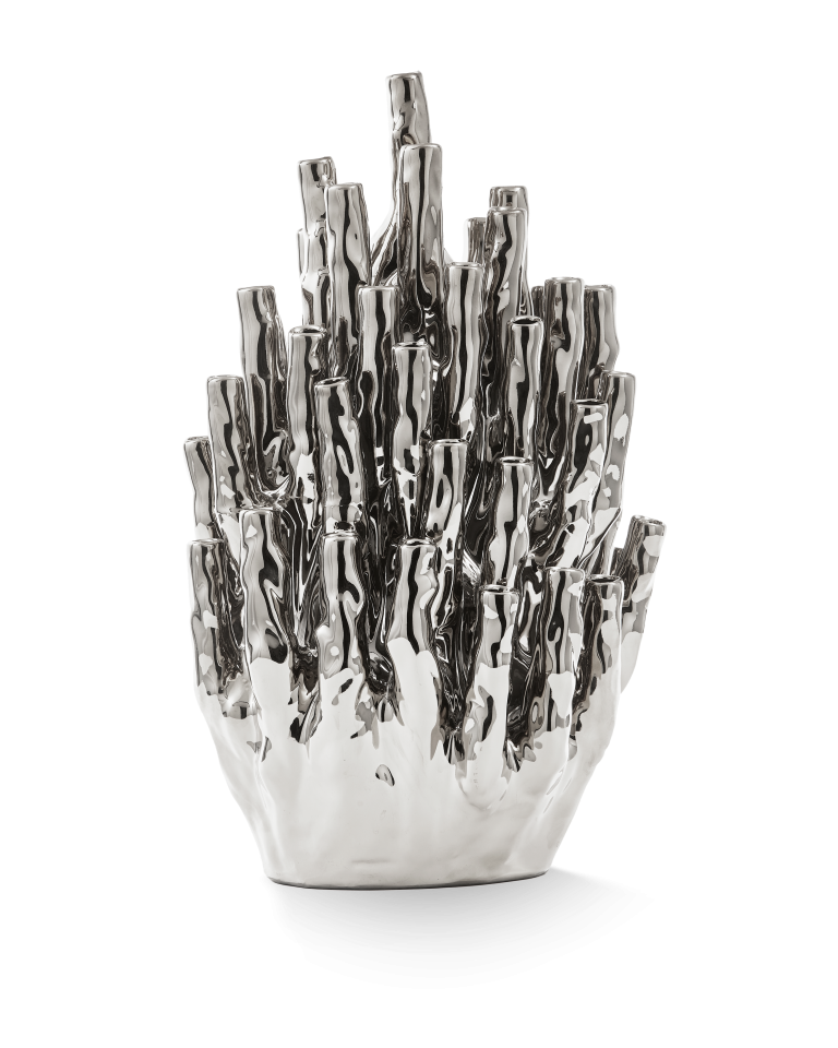 Vase en porcelaine, Coral 50 tulipes
