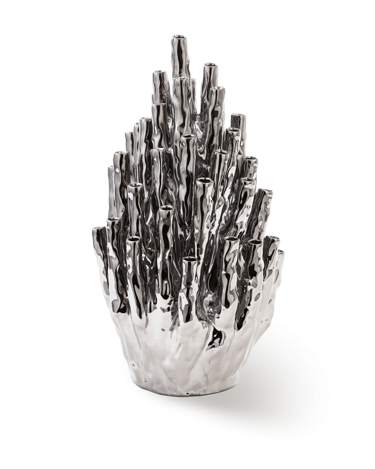 Vase en porcelaine, Coral 50 tulipes