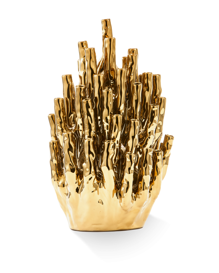 Vase en porcelaine, Coral 50 tulipes