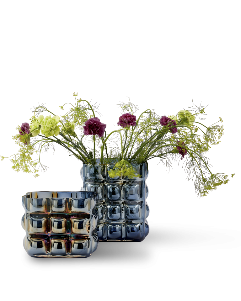 Vase en verre, Bubble L
