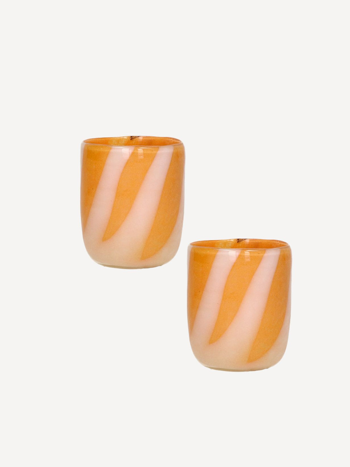 Lot de 2 Photophore en verre, Cannes