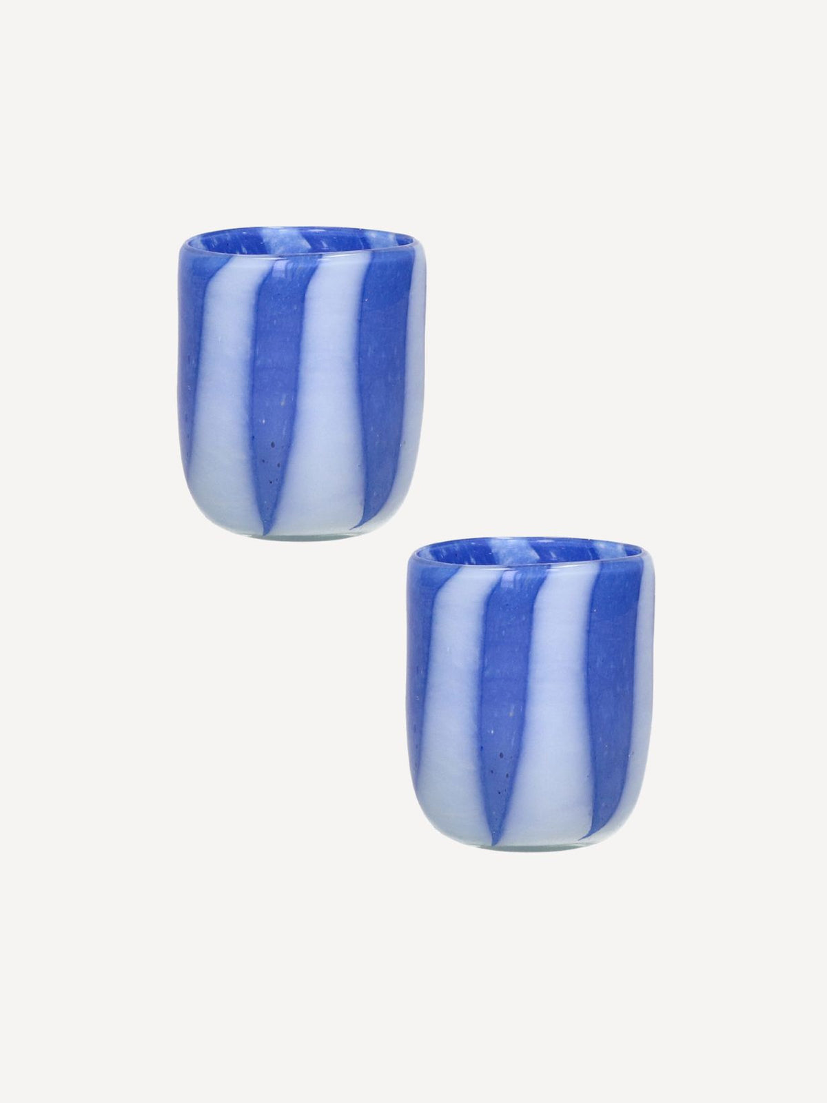 Lot de 2 Photophore en verre, Cannes