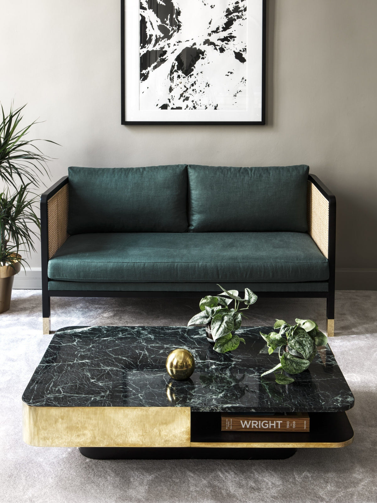 Table basse carrée ou rectangulaire, Lounge