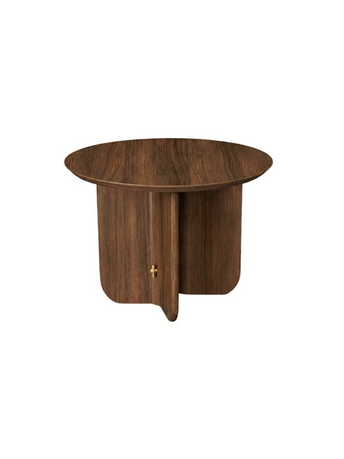 Table basse ronde laquée, marbre ou palissandre, Be Good