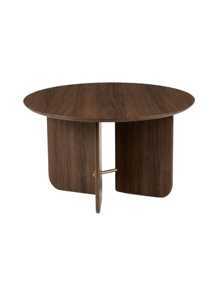 Table basse ronde laquée, marbre ou palissandre, Be Good