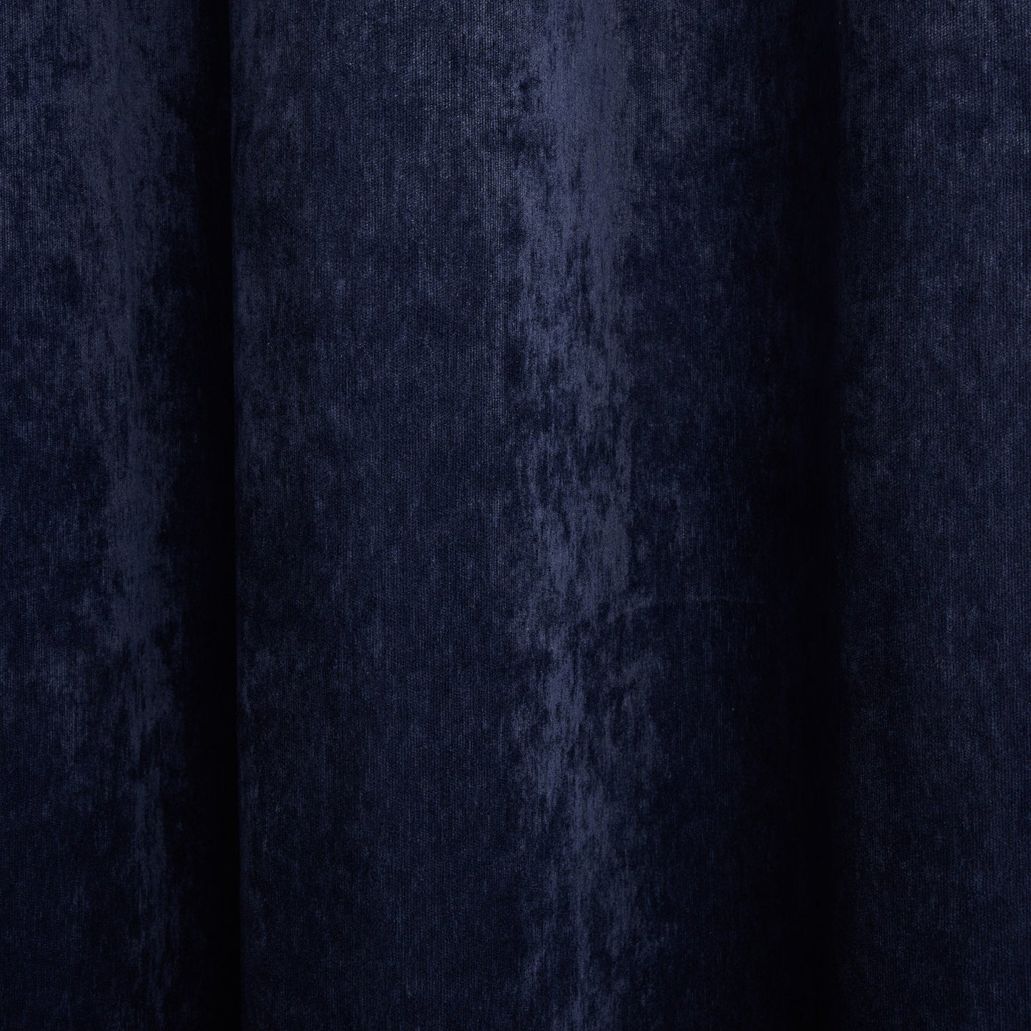 Rideau à oeillets argentés BAZYL bleu noir