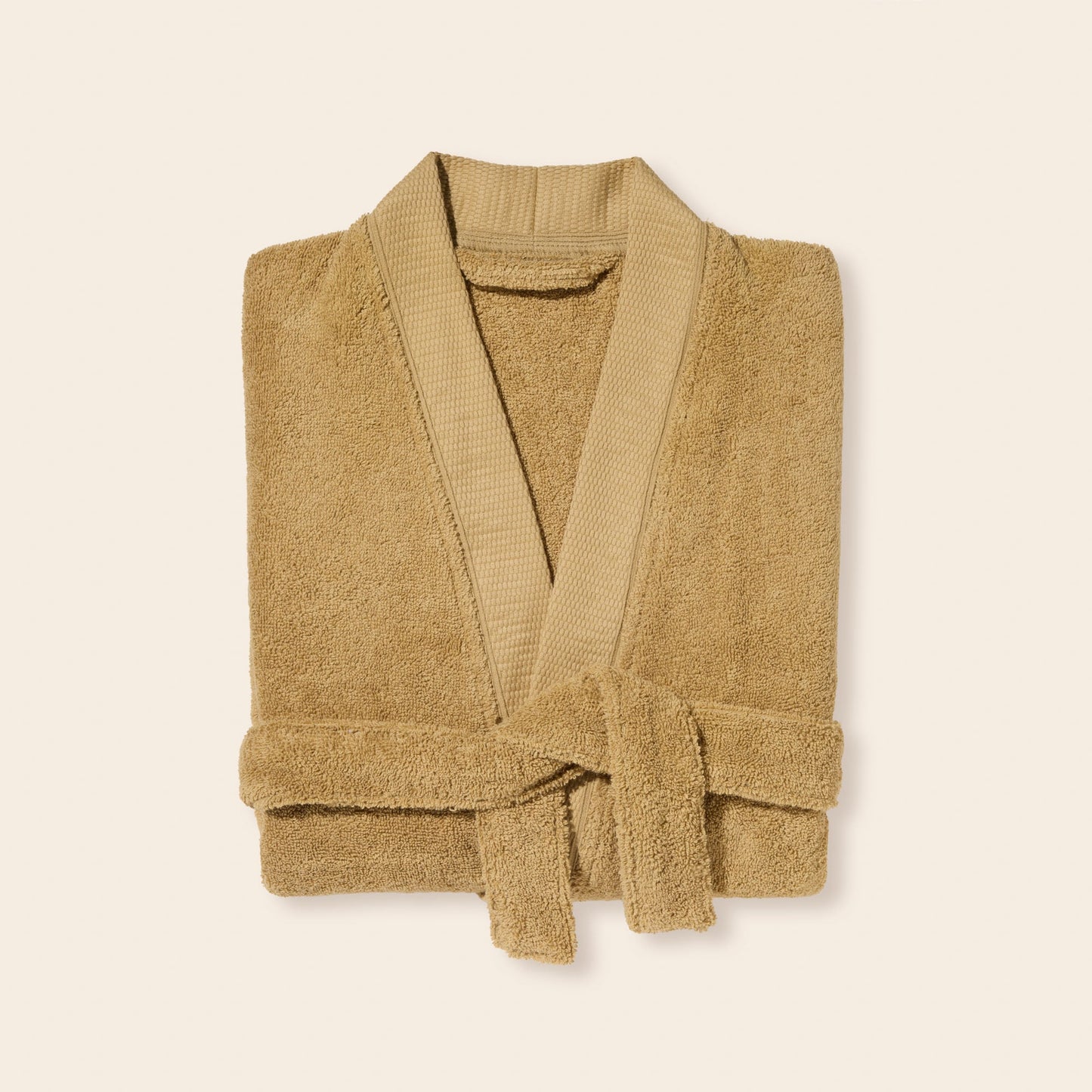 La Sortie de Bain NERYDA jaune sable et beige