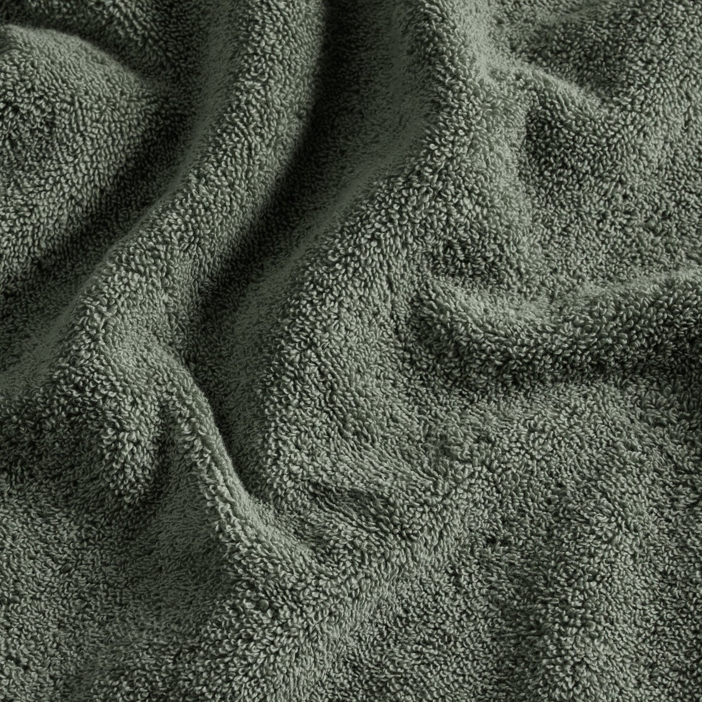 La Sortie de Bain NERYDA vert séquoia et beige