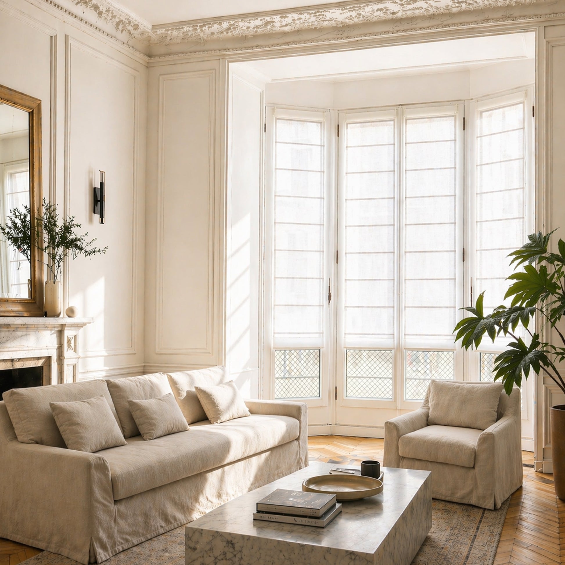 Store bateau SHADOW blanc