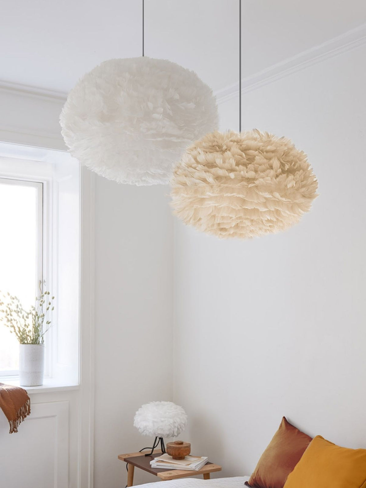 Suspension en plume d'oie, Eos Medium